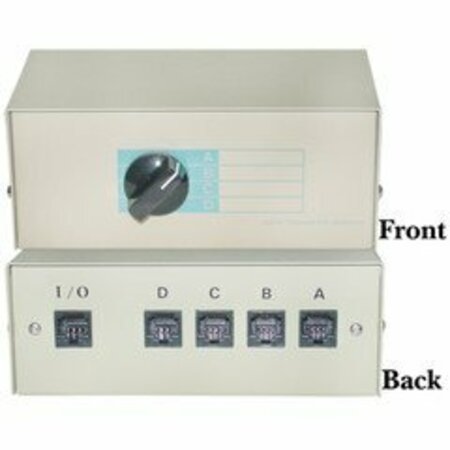 SWE-TECH 3C ABCD 4-Way Switch Box, RJ45 Female FWT40R2-01604